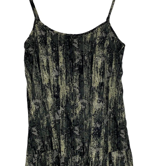 NWT Urban Outfitters Womens Camille Dress Size Small Adjustable Straps Black Tan - Picture 5 of 14